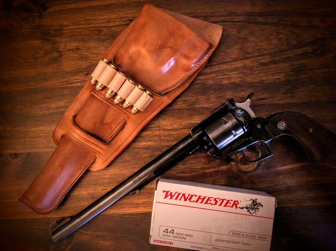 Belt Holster for Magnum Revolver